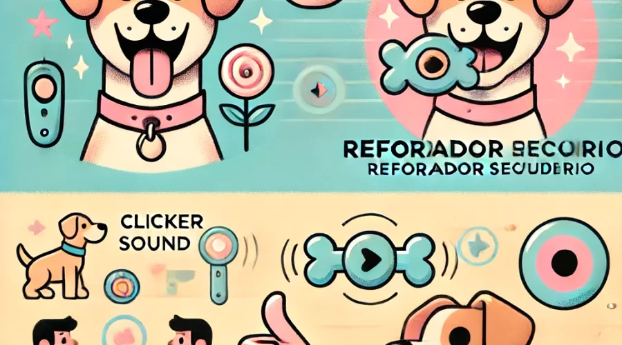 educación canina efectiva con el uso de inforzadores, reforzadores y reforzadores secundarios