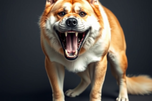 Perro agresivo